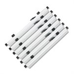 Sheet File Hanging Clamps, 100 Sheets Per Clamp, 18", 6 / Carton