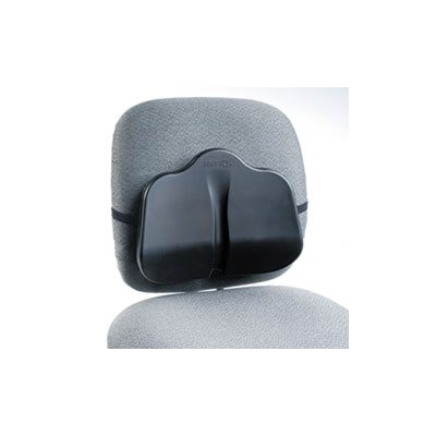 Softspot Low Profile Backrest, 13-1 / 2w x 3d x 11h, Black