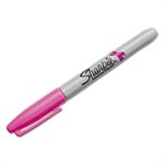 Pink Ribbon Fine Tip Permanent Marker, Pink, 2 / Pack