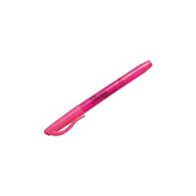 Pink Ribbon Pocket Style Highlighters, Pink, 2 / Pack