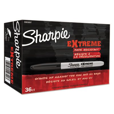 PERMANENT MARKERS, EXTREME FINE BLACK 36 / PK