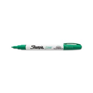 Permanent Paint Marker, Fine Point, Green