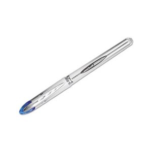 VISION ELITE Roller Ball Stick Waterproof Pen, Blue Ink, Bold