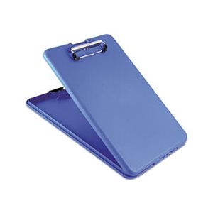 SlimMate Storage Clipboard, 1 / 2" Clip Cap, 8 1 / 2 x 11 Sheets, Blue