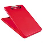 SlimMate Storage Clipboard, 1 / 2" Clip Cap, 8 1 / 2 x 11 Sheets, Red