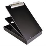 Cruiser Mate Aluminum Storage Clipboard, 1 1 / 2" Clip, 8 1 / 2 x 12 Sheets, Black