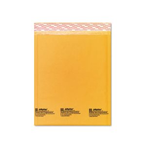 Jiffylite Self Seal Mailer, #2, 8 1 / 2 x 12, Golden Brown, 10 / Pack