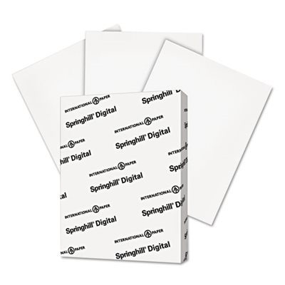 Digital Index White Card Stock, 110 lb, 8 1 / 2 x 11, 250 Sheets / Pack