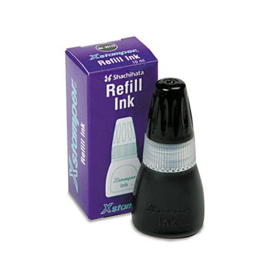 INK, STAMP REFILL BLACK