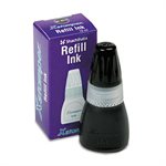 INK, STAMP REFILL BLACK