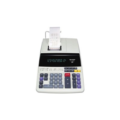 EL1197PIII Two-Color Printing Desktop Calculator, Black / Red Print, 4.5 Lines / Sec