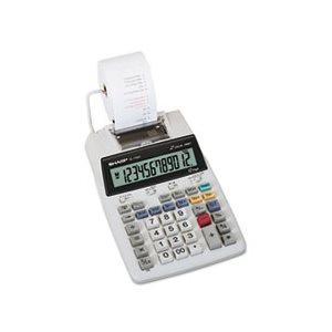 EL-1750V Two-Color Printing Calculator, Black / Red Print, 2 Lines / Sec