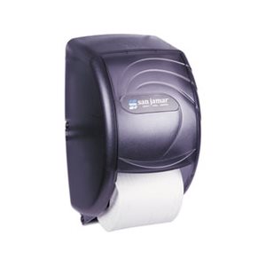 Duett Standard Bath Tissue Dispenser, Oceans, 7 1 / 2 x 7 x 12 3 / 4, Black Pearl