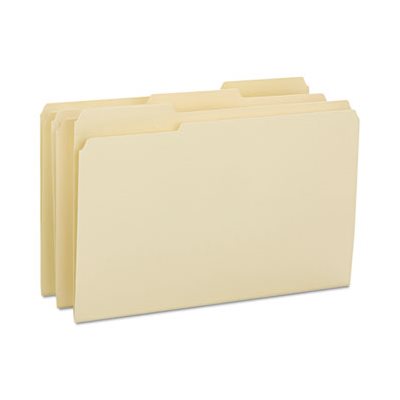 ETS FILE FOLDERS, LEGAL, MANILA, 1 / 3, 100 / BX