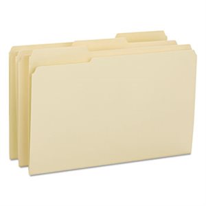 ETS FILE FOLDERS, LEGAL, MANILA, 1 / 3, 100 / BX