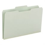 SMEAD RECYCLED FOLDERS 1 INCH EXP 1 / 3 TOP TAB LEGAL