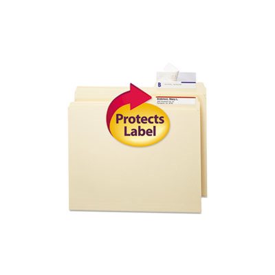 Seal & View File Folder Label Protector, Clear Laminate, 3-1 / 2x1-11 / 16, 100 / Pack