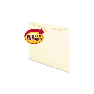 Manila File Jackets, Letter, 11 Point, Manila, 100 / Box