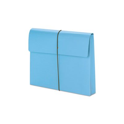 2" Exp Wallet with String, Letter, Blue, 10 / BX