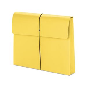 WALLET TWO INCH EXPANSION WITH STRING YELLOW