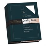 Quality Bond #1 Sulphite Paper, 20lb, 95 Bright, Wove, 8 1 / 2 x 11, 500 Sheets