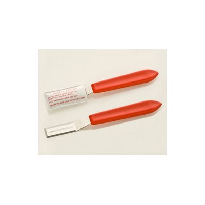 LABEL PEELER, METAL W /  PLASTIC COLORED HANDLE