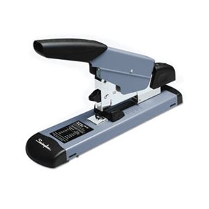 Heavy-Duty Stapler, 160-Sheet Capacity, Black / Gray