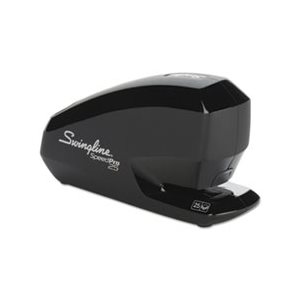 Speed Pro 25 Electric Stapler, Full Strip, 25-Sheet Capacity, Black