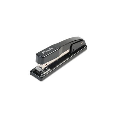 Commercial Full Strip Desk Stapler, 20-Sheet Capacity, Black