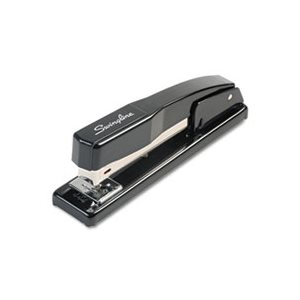 Commercial Full Strip Desk Stapler, 20-Sheet Capacity, Black