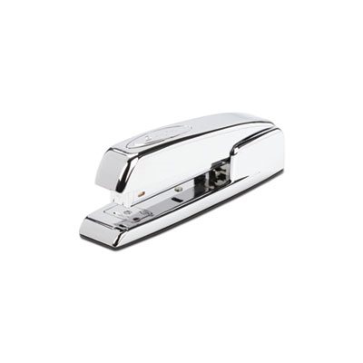 747 Business Full Strip Desk Stapler, 25-Sheet Capacity, Polished Chrome