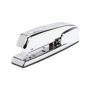 747 Business Full Strip Desk Stapler, 25-Sheet Capacity, Polished Chrome