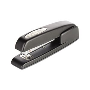 747 Business Full Strip Desk Stapler, 25-Sheet Capacity, Black