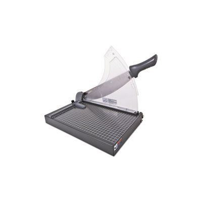 Heavy-Duty Low Force Guillotine Trimmer, 40 Sheets, Metal Base, 10 1 / 2 x 17 1 / 2