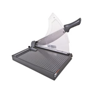 Heavy-Duty Low Force Guillotine Trimmer, 40 Sheets, Metal Base, 10 1 / 2 x 17 1 / 2