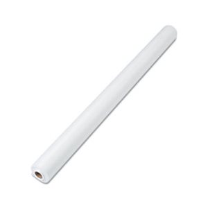 Linen-Soft Non-Woven Polyester Banquet Roll, Cut-To-Fit, 40" x 50ft, White