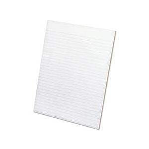 Glue Top Pads, 8 1 / 2 x 11, White, 50 Sheets, Dozen