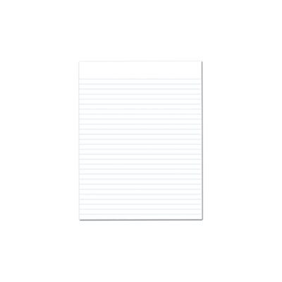 Glue Top Pads, Legal / Wide, 8 1 / 2 x 11, White, 50 Sheets, Dozen