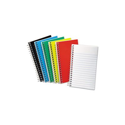 Wirebound Pocket Memo Book, Narrow, 5 x 3, White, 50 Sheets