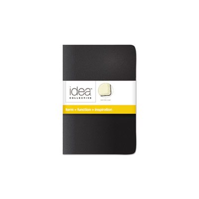 Idea Collective Journal, Soft Cover, Side, 5 1 / 2 x 3 1 / 2, Asst, 40 Sheets, 2 / PK