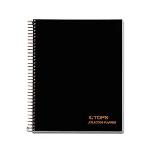 JEN Action Planner, Ruled, 8 1 / 2 x 6 3 / 4, White, 84 Sheets