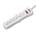 SUPER7TEL15 Surge Suppressor, 7 Outlets, 15 ft Cord, 2520 Joules, Light Gray