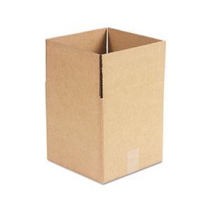 Brown Corrugated - Cubed Fixed-Depth Shipping Boxes, 10l x 10w x 10h, 25 / Bundle