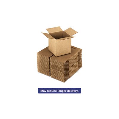 Brown Corrugated - Cubed Fixed-Depth Shipping Boxes, 18l x 18w x 18h, 20 / Bundle