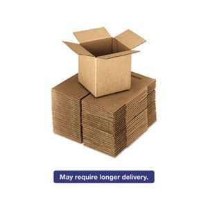 Brown Corrugated - Cubed Fixed-Depth Shipping Boxes, 18l x 18w x 18h, 20 / Bundle