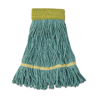 MOP HEAD, SUPER LOOP COTTON / SYNTHETIC SMALL GREEN