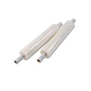 Stretch Film with Preattached Handles, 20" x 1000ft, 20mic (80-Gauge), 4 / Carton