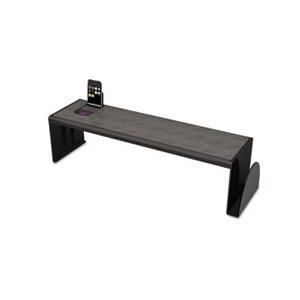 Heavy Duty Plastic Shelf, 25 5 / 8 x 7 x 6 3 / 4, Black