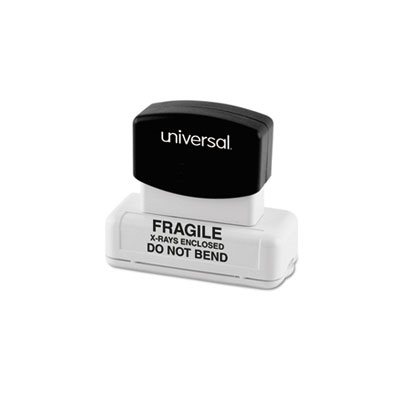 Recycled Custom Micropore Stamp, Preinked, 1 x 2 1 / 2