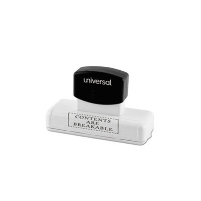 Recycled Custom Micropore Stamp, Preinked, 1 3 / 8 x 3 3 / 4